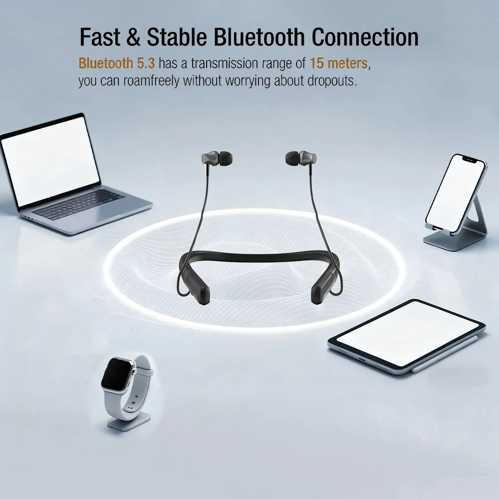 Bluetooth Hearing Aid Amplifier Noise Cancelling Hearing Aids for Deafness Bluetooth Music & Phone Answering Wireless Headset